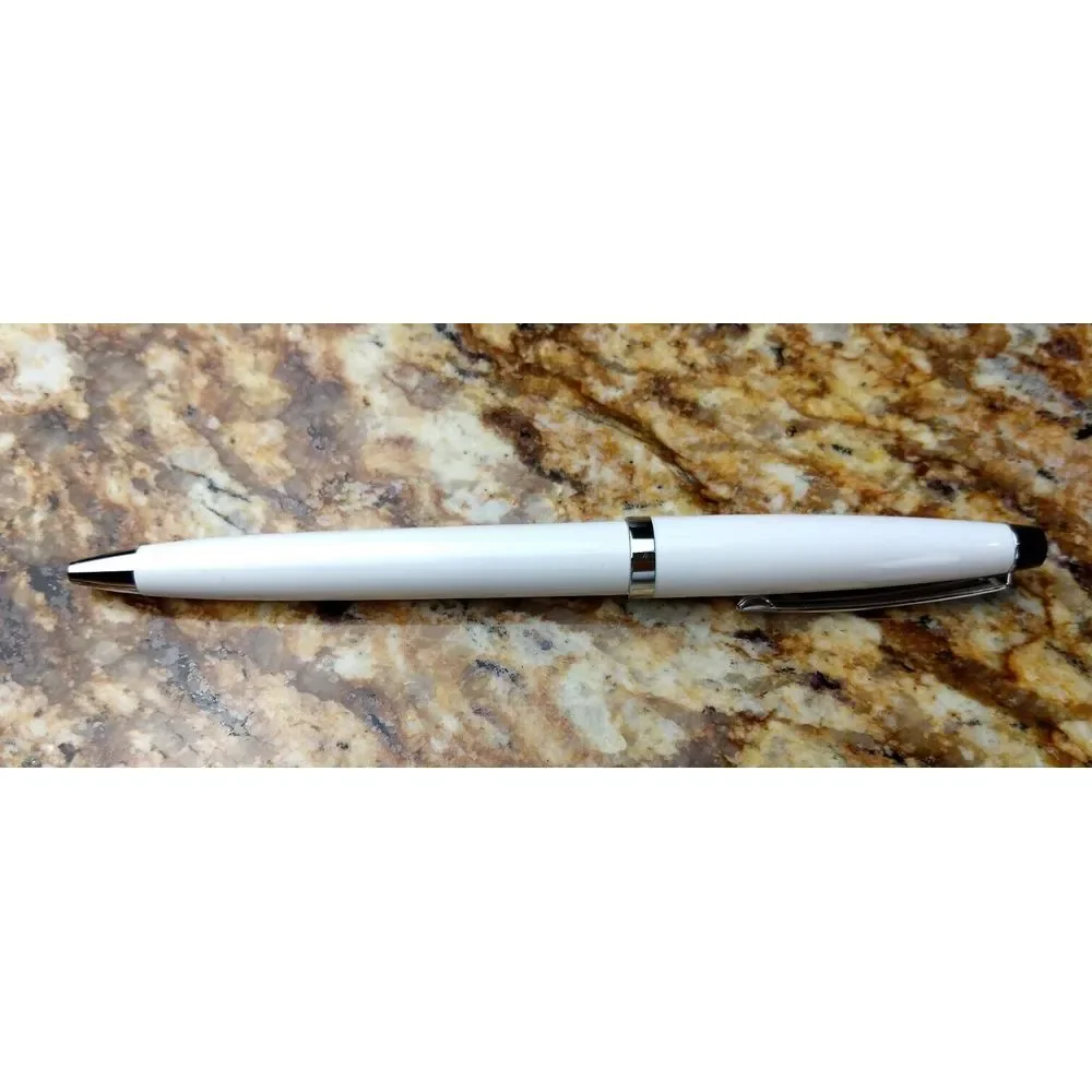 CROSS Solo White & Chrome Twist Ballpoint Pen Hallmark‎ FOR MY FRIEND RED HEART